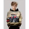 Kinder Herbst und Winter 3D-Druck Kapuzenmode Trendig Vielseitig Atmungsaktiv Lässig Kapuzenpullover & Sweatshirts (Jungen)