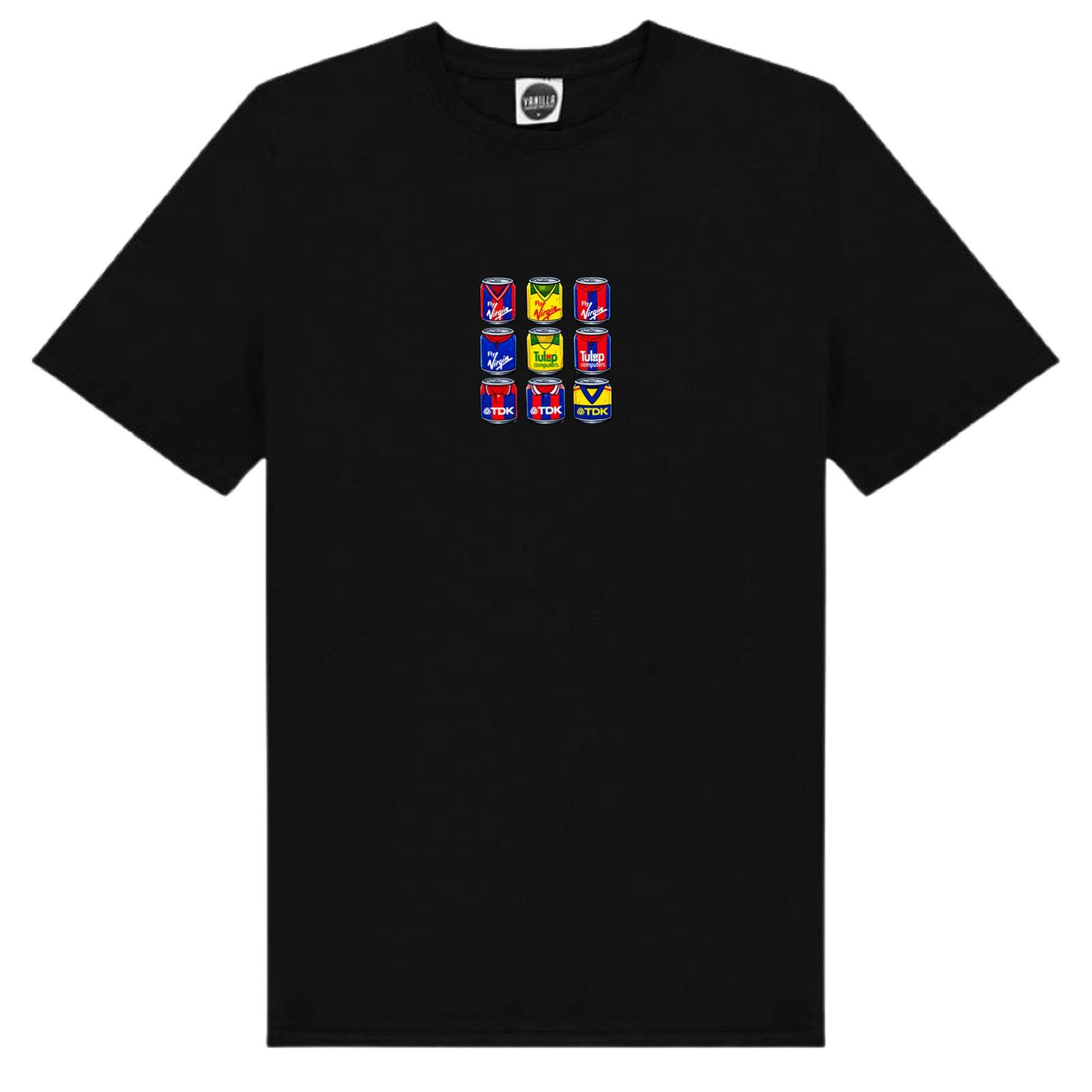 Crystal Palace Canned Shirts Of The Past Premium Cotton Unisex Adult T-Shirt 2XL