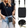 Crossbody Lanyard Leather Zipper Wallet Card Phone Case for Samsung Galaxy Z Flip 7 6 5 4 3 Flip6 Flip5 Flip4 Wrist Rope Cover