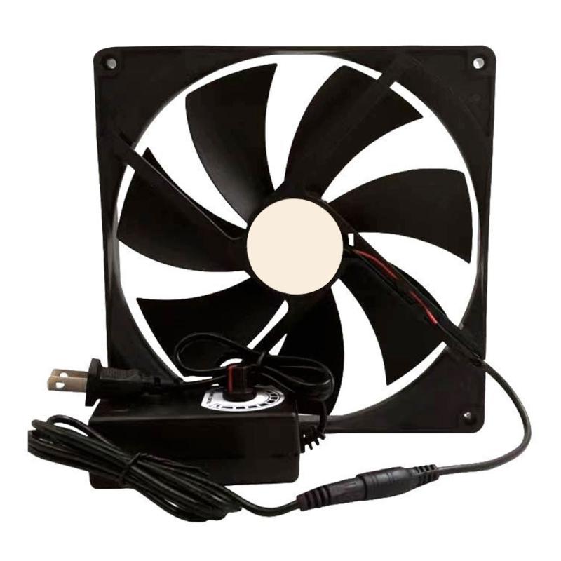 

Quiet Operation 18025 Computer Fan with Low Noise Design Large Size High Airflows Double Voltages 5V 12V Adjustable Speed for Home Office 1