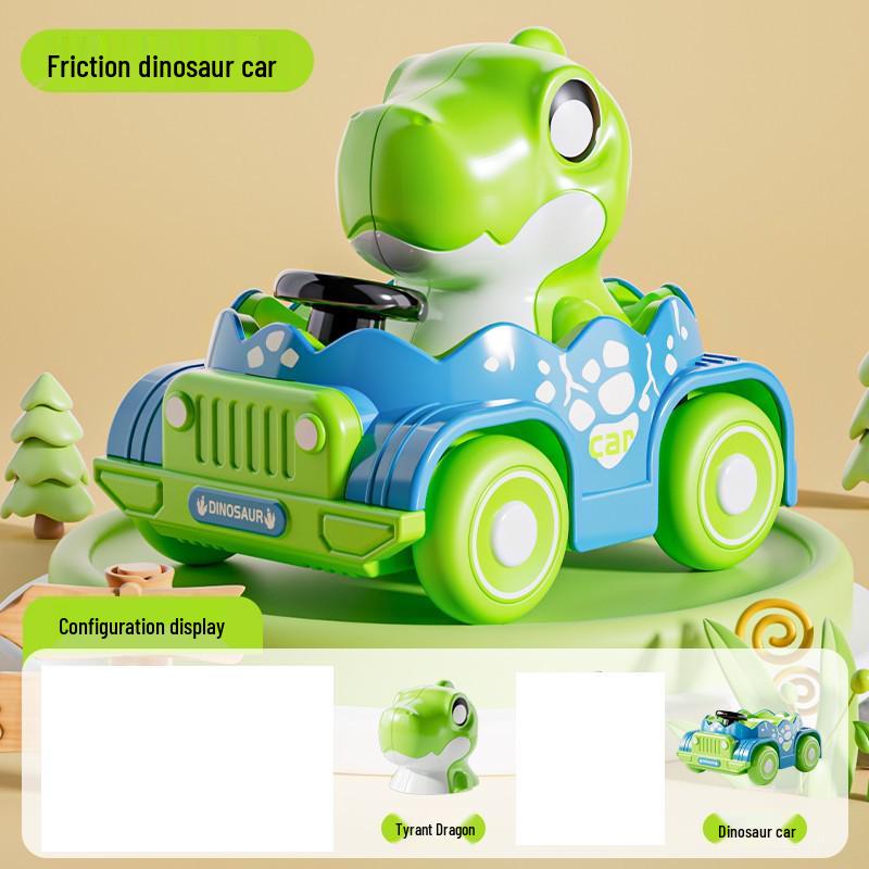 

Детская инерционная машинка-динозавр - Прочная, развивающая и веселая игрушка для малышей