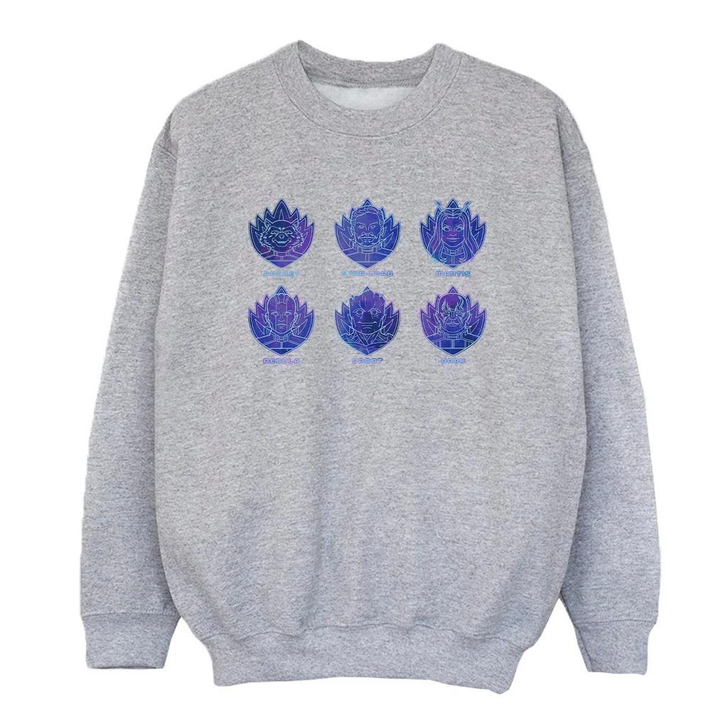 Guardians Of The Galaxy Volume 3 Mens Badge Sweatshirt