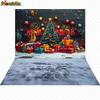 Mocsicka Christmas Background Photography Happy New Year Party Xmas Tree Graffiti Wall Decoration Child Photo Backdrop Wallpaper