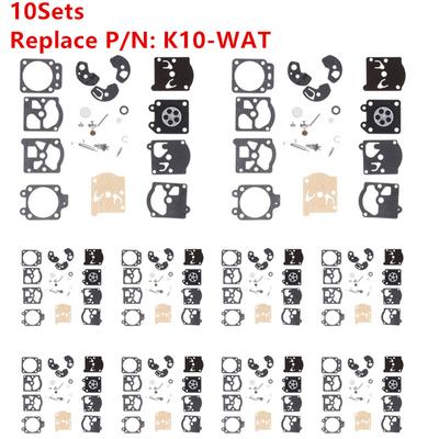 10Sets/5/1Set K10-WAT Carb Carburetor Diaphragm Gasket Needle Repair Kit For WA WT Walbro