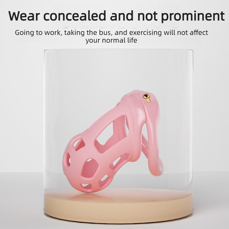2026 Men Silicone Chastity Cage Cock Lock Penis Ring Sex Toys For Sissy Men Stretcher BDSM Gay Erotic Urethral Device Adult