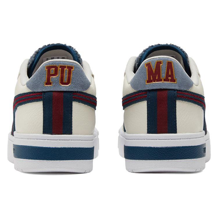 Puma CA Pro P University, alb, albastru intens, pantofi sport unisex, ivory-glow 380877-01