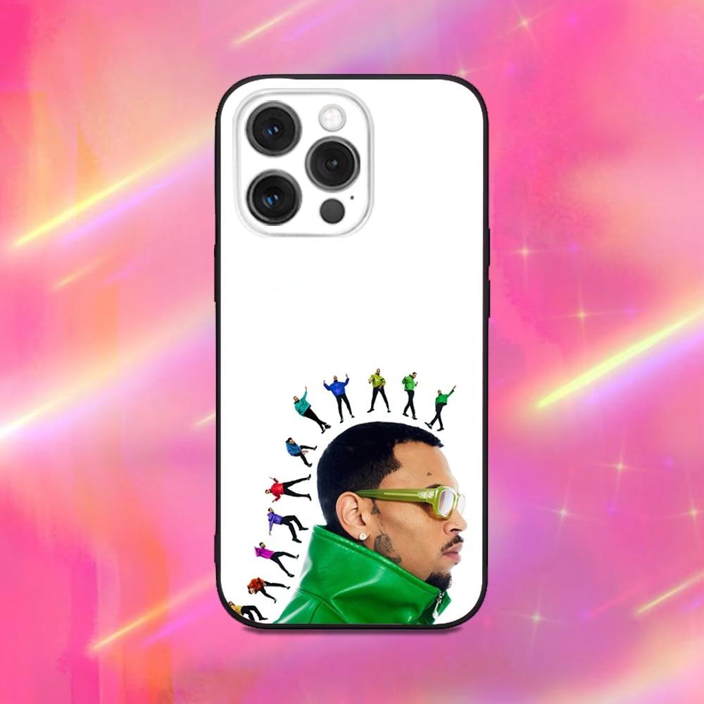 C-Chris B-Brown 11 Phone Case For iPhone 16,15,14,13,12,11,Pro,Max,Plus,X,XS,XR,SE,8,7,Mini,Soft Silicone Black Case