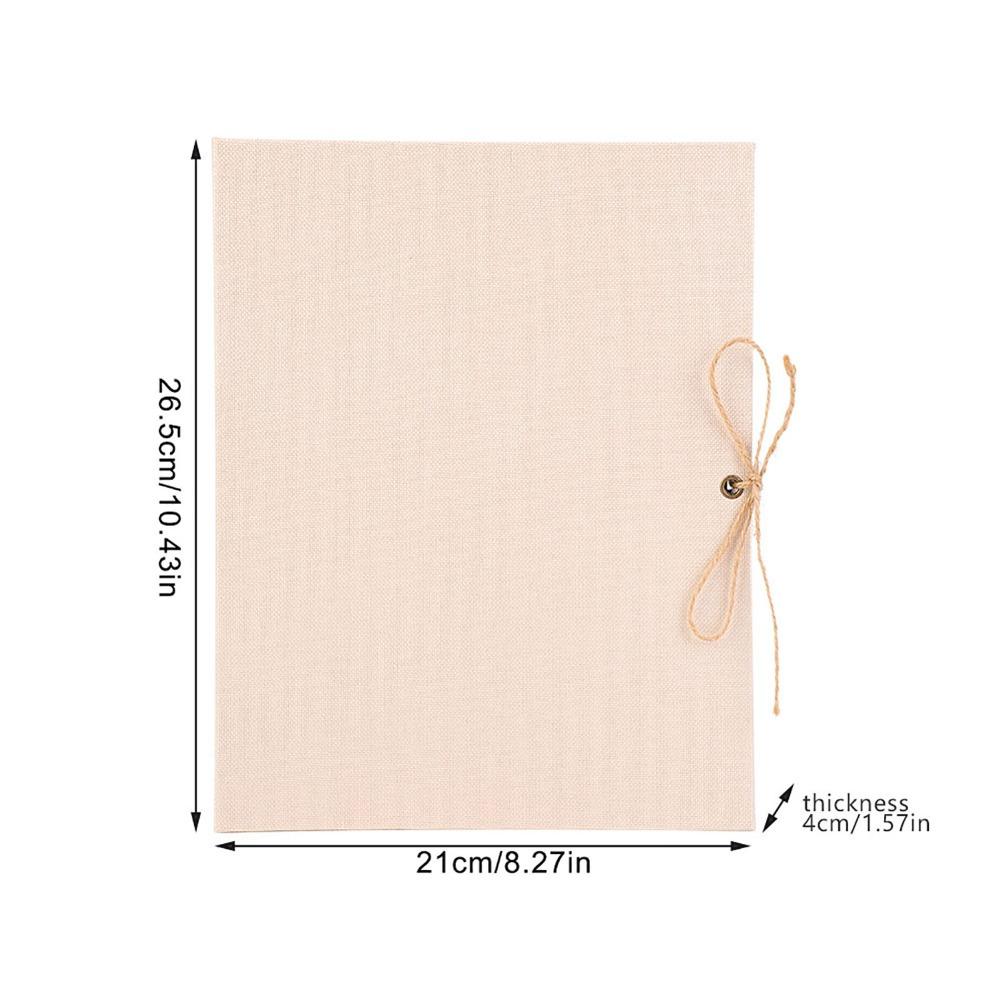 10.43x8.27in DIY Scrapbook Album 30 Pages Loose Leaf Photo Book  Birthday Gift