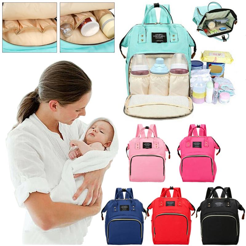 Nappy Diaper Baby Changing Mummy Bag Large Rucksack Hospital Backpack Maternity