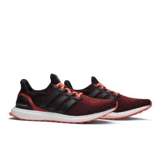 

adidas UltraBoost 2.0 Solar Red AQ5930 EU 46.5 чорний