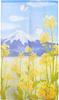 Noren Kobo Seasonal Rape Blossom Room Privacy 85cm Wide X 150cm by Naoko Four Seasons Fuji Rape Blossoms and 11233 Noren, Spring, Tapestry, Divider,
