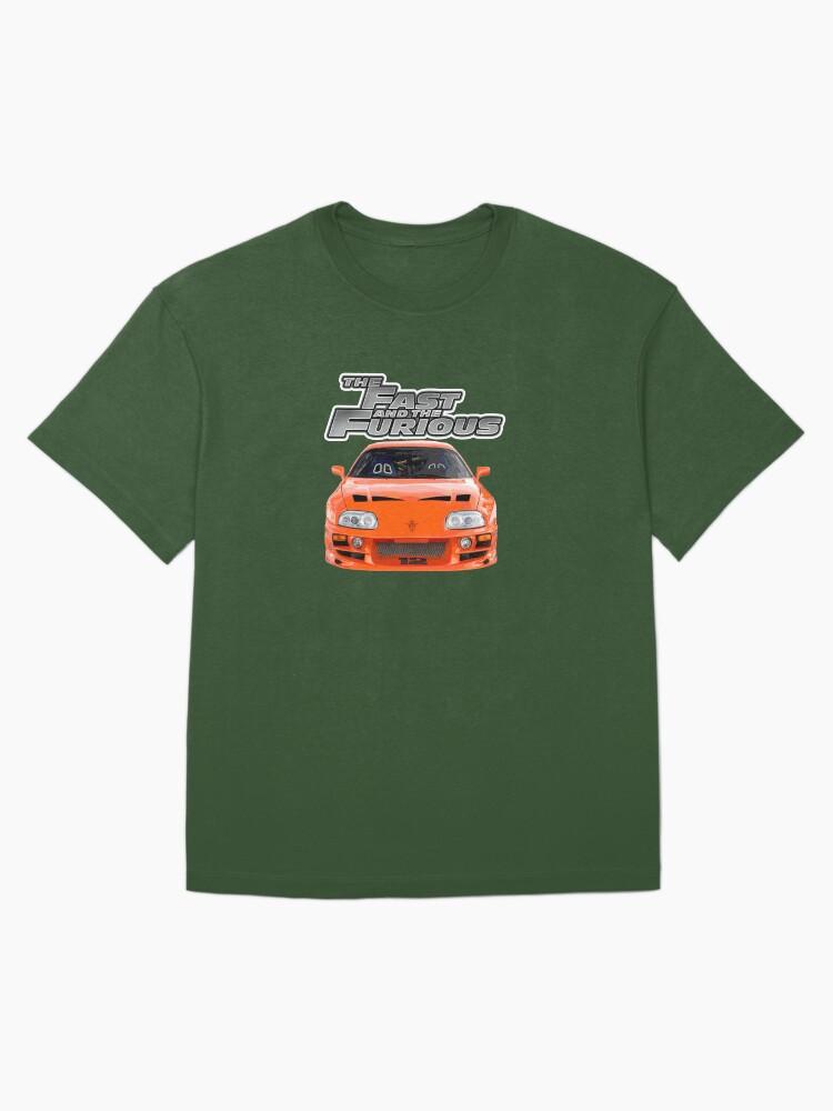 Fast & Furious Brian O'Conner Toyota Supra Fast and Furious Oversized T-Shirt