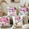 N-Nikke DORO Doll Dog Pillow Case Plush Fabric Soft Pillowcase Double Sided Print Cushion Cover Household Gifts