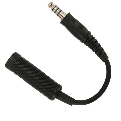 Military/civilian Wiring Adapter for Comtac Sordin TCI TAC Sky WADSN OPSCORE EARMOR OPSMEN ARMORWERX Etc.