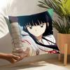 Anime Movie IInuyasha InuYasha Pillow Case Linen Cushion Covers For Decorative Sofa Home Pillows Case Car Chair Pillows Cases