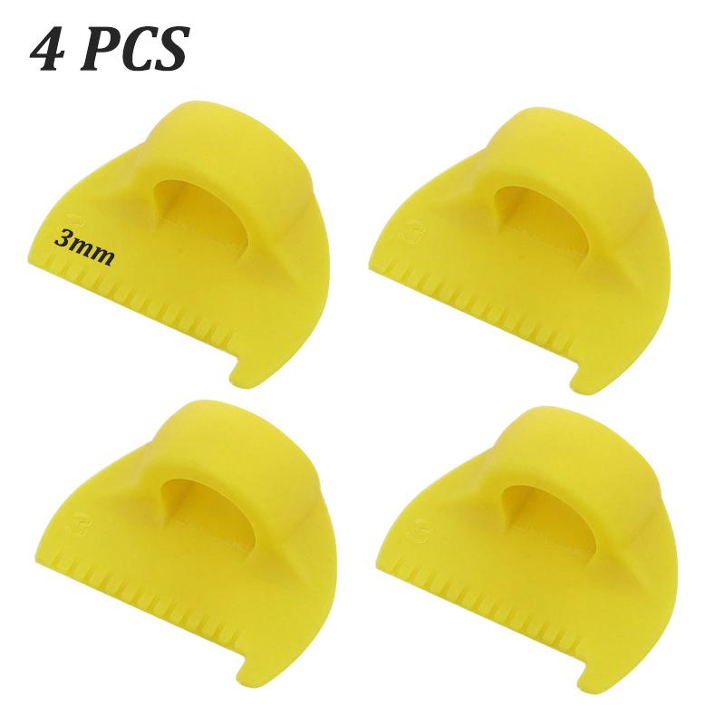 2/4 Pcs DIY Hand Sewing Aids Finger Protector 3mm Spacing Plastic Hand Sewing Tool For Beginners And Seniors Easy Sewing