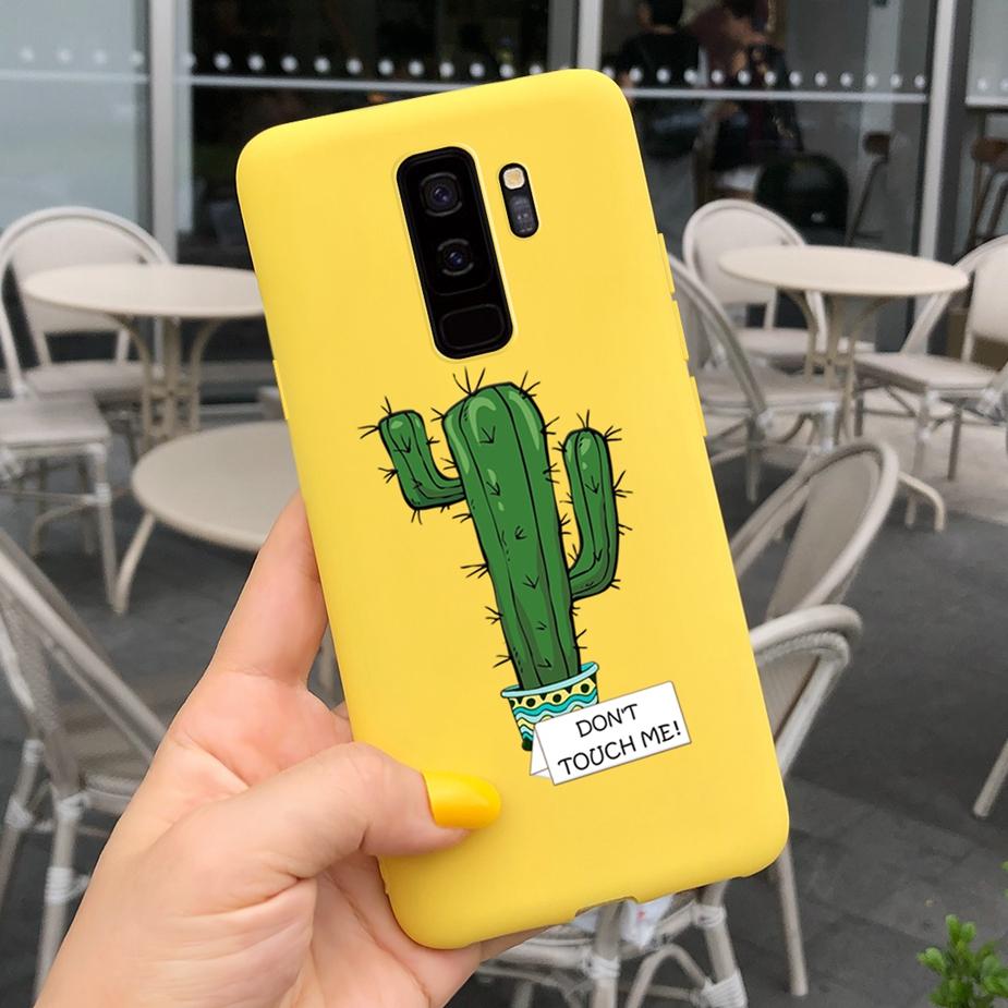 For Samsung Galaxy S9 S9+ Case Cute Fashion Cartoon Girls Cover Silicone Soft TPU Phone Case For Samsung S9 Plus S9+ Fundas Capa