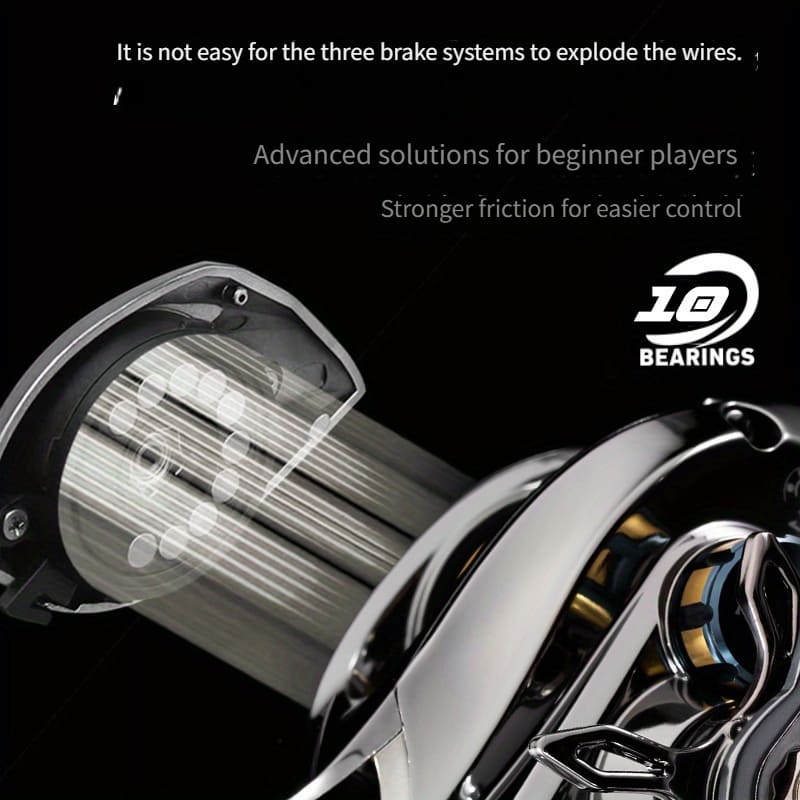 Całkowicie metalowy stalowy leworęczny wymienny kołowrotek w kształcie kropli wody uniwersalny kołowrotek do mikro-przynęt czarny do dalekich rzutów przeciwwybuchowy kołowrotek wędkarski trwały