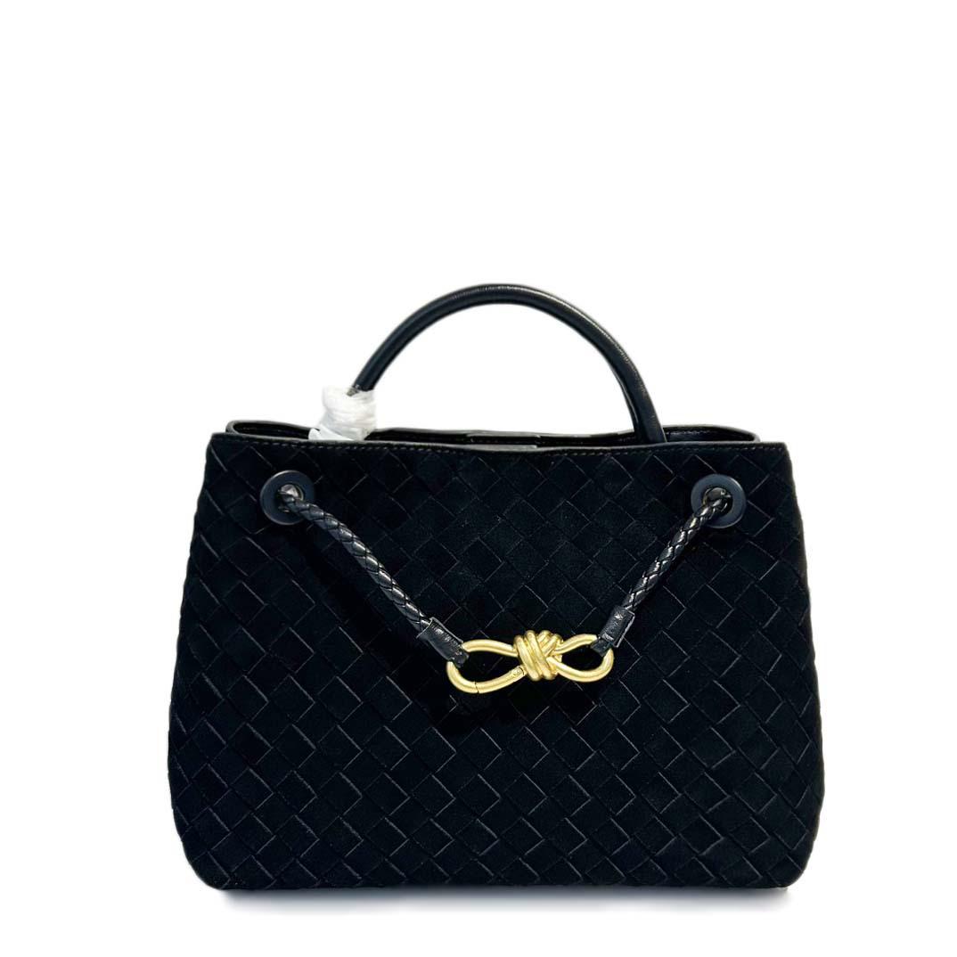 

Сумка-тоут Andiamo из замши ручной работы, большая вместимость Small 25*18*10cm