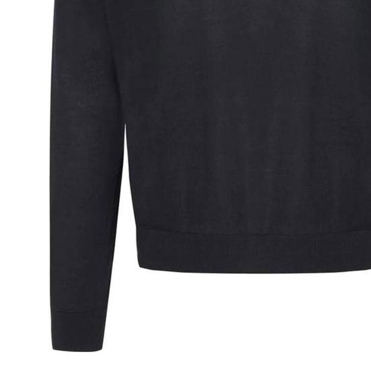 EMPORIO ARMANI Logo-Intarsia Knitted Crewneck Jumper 6R1MXG-1MNGZ-0920