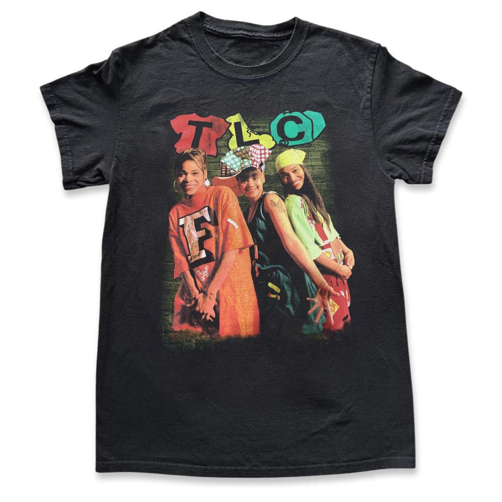 Vintage TLC Band Concert Unisex S-235XL Shirt NLS5.193 L