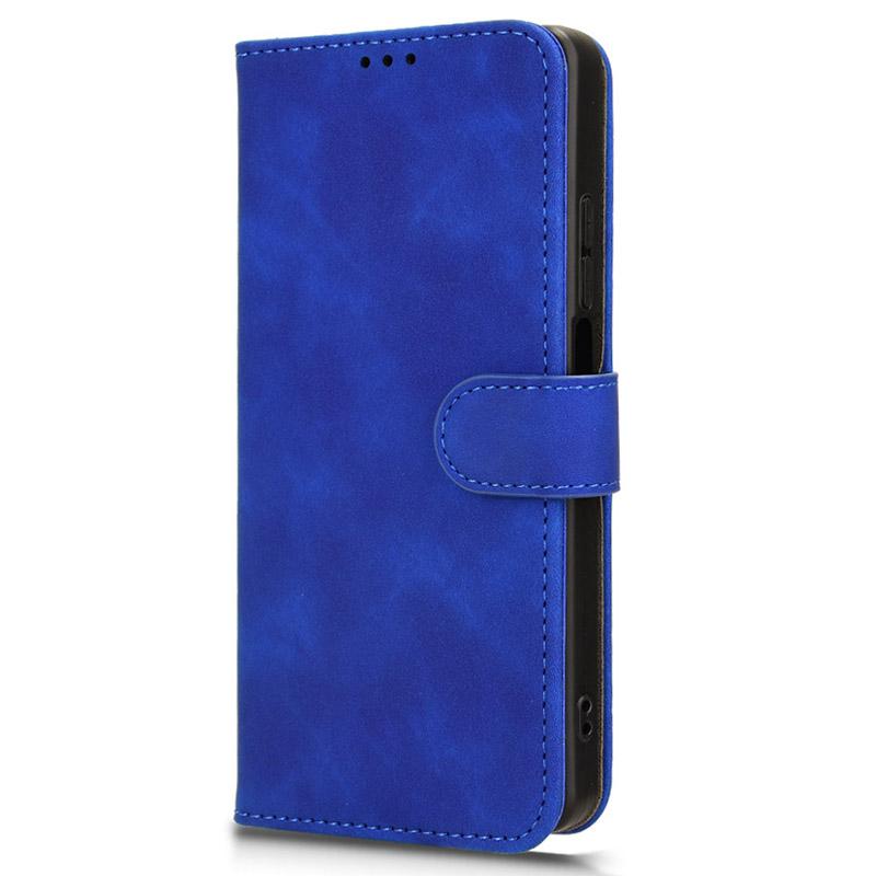 For TCL 50 SE Case PU Leather Folio Stand View Phone Cover Skin-touch