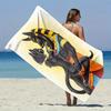 1pc Wolf Pattern Beach Towel,Suitable for Seaside Beaches,Swimming Pools,Bathrooms,Camping Trips Fitness,a Versatile Beach Towel