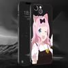 Kaguya Sama Love Is War Anime Phone Case For iPhone 11 12 13 14 Pro Max 7 8 Plus SE  X XR XS Luxury Shell Fujiwara Soft Cover