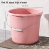 ZISIZ Plastic Portable Water Bucket