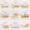 IF ME Fashion Resin Stud Earrings Colorful Butterfly Hoop Earring Women Jewelry Accessories