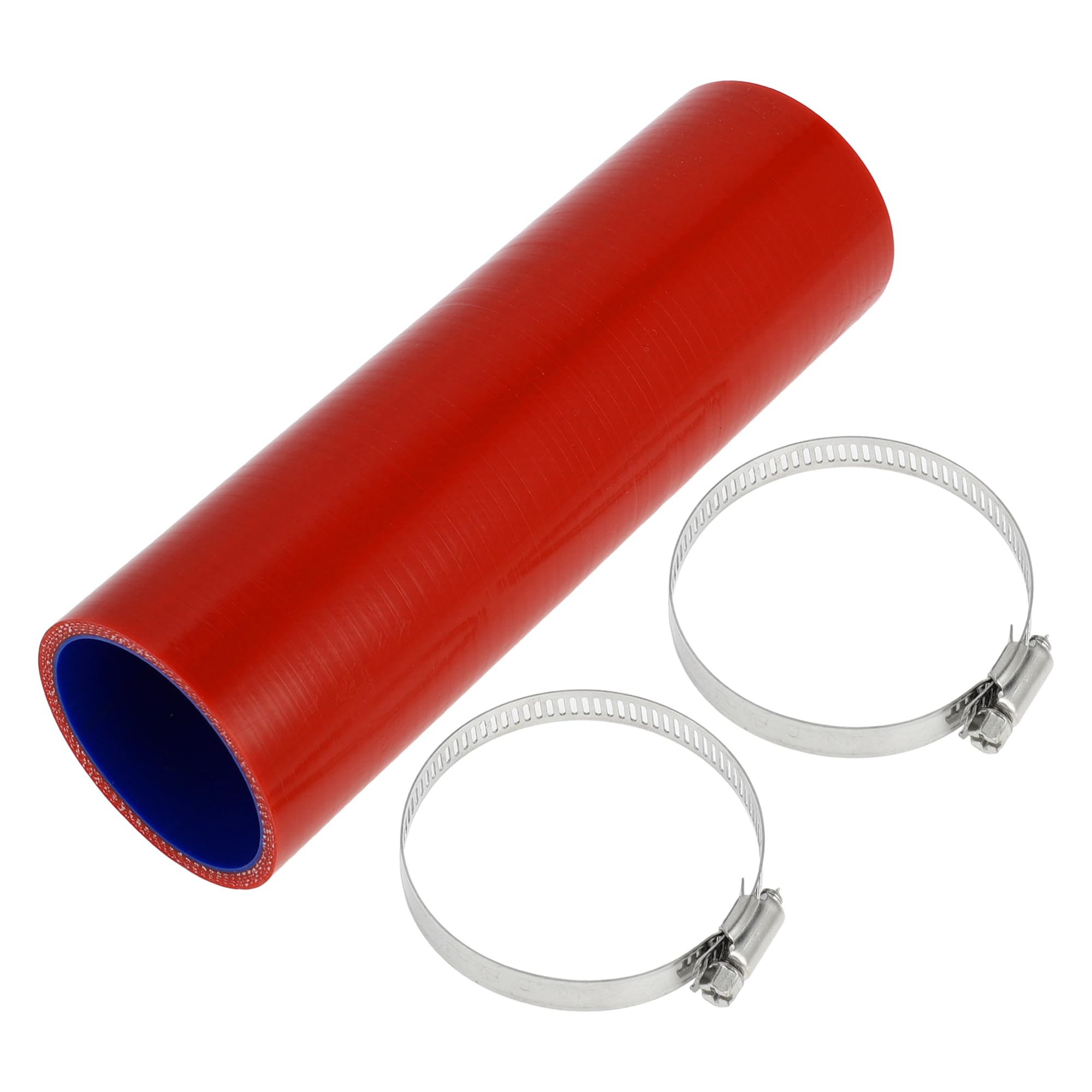 

X AUTOHAUX 1 комплект Внутренний диаметр 57 мм/2,24 Длина 200 мм/7,87 Прямой 0 градусов Синий Красный Inner diameter 57mm красный