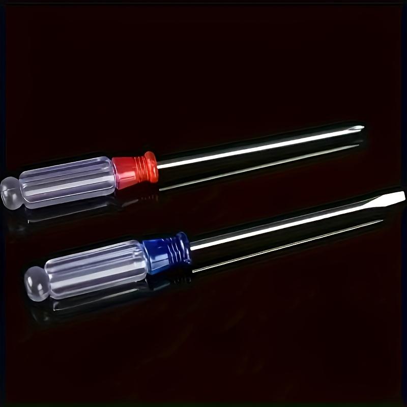 

2 шт./компл. Мини-прецизионная отвертка Многофункциональный ручной инструмент Головки с прозрачной хрустальной рукояткой Ручной инструмент для ремонта компьютеров и электроники