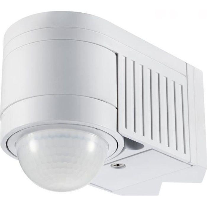 Capteur De Mouvement - MC Maclean - EnergyE20 - Infrarouge - Portée 12m - Angle 360°