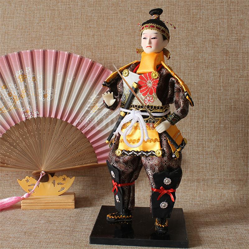 Ninja Figurine Decoration of Sushi Restaurant Izakaya Hotel Restaurant Decorative Japanese-style Gift Japanese Samurai Doll
