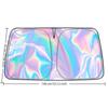 1Pcs Sun Protection Cover Foldable Thicken Front Window Uv Refletive Sunshade Curtain Car Windshield Sun Shade Cover