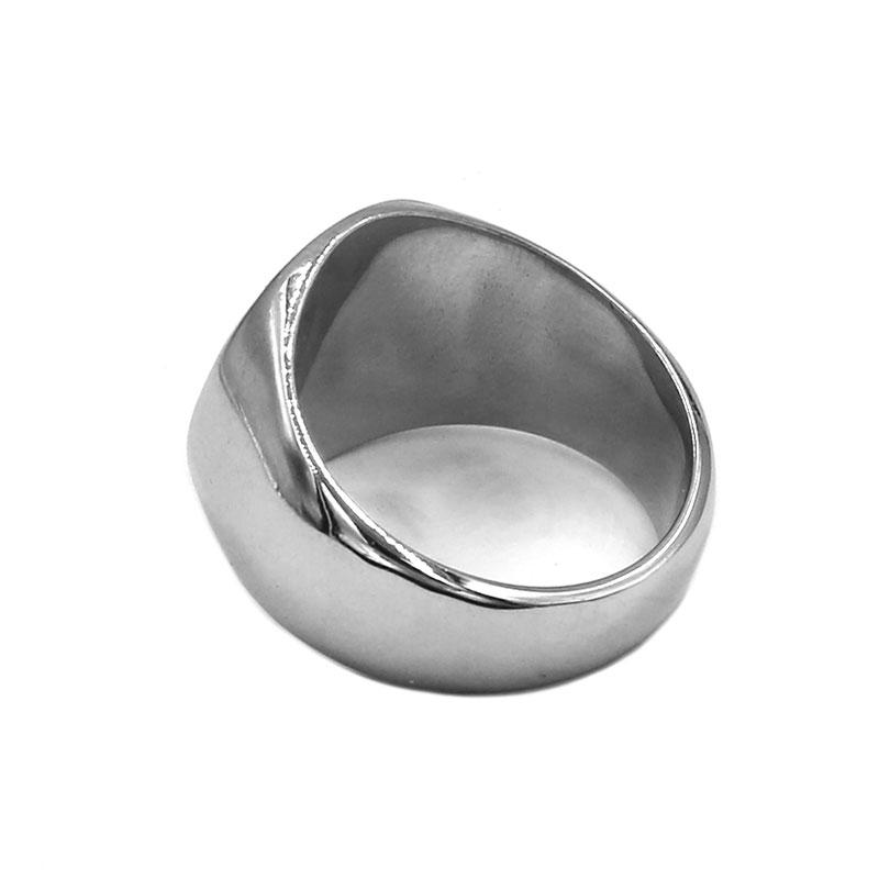 Classic Norse Viking Ring Stainless Steel Jewelry Odin's Symbol Rune Letter Signet Celtic Knot Ring Men Gift SWR0996