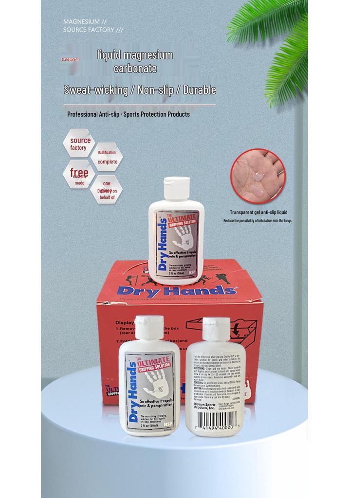 Transparent Anti-Slip Liquid Chalk for Pole Dancing