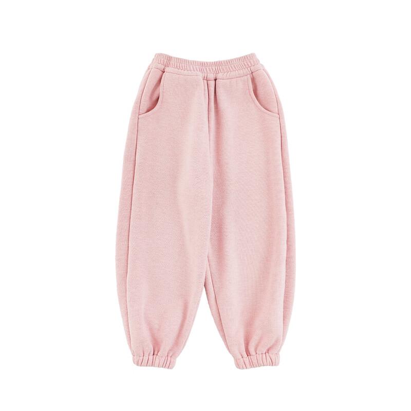 Yoyou Girls' Winter Fleece Lined Casual Jogger Pants