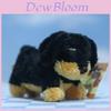 Adorable Plush Sausage Dog Keychain Cute Squeaky Dachshund Doll Backpack Charm