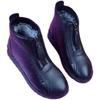Winter Thickened Snow Boots Low Zipper Cotton Shoes