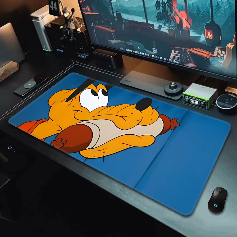 Mickey Mouse Pluto Mousepad HD Printing Computer Gamers Locking Edge Nonslip Mouse Pad XXLxcm Keyboard PC Desk Pad
