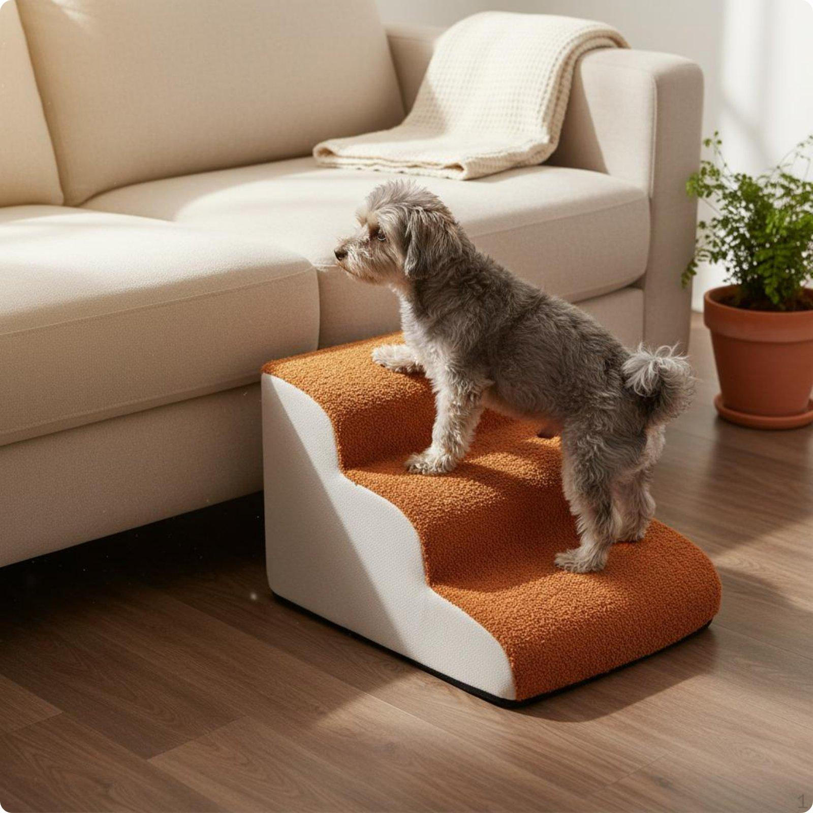 NonSlip Pet Stairs Washable Senior Dog
