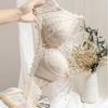 Wireless Lace Push Up Bra For Small Chest Women