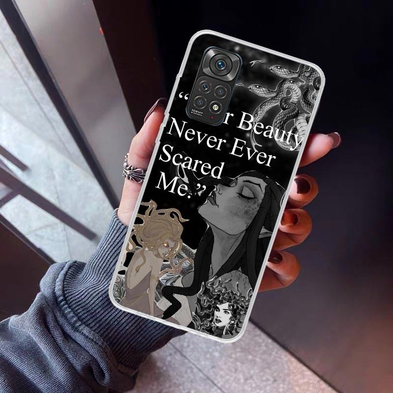 Medusa Greek Mythology Phone Case for Xiaomi Redmi Note 15 14 14S 13 12 12S 11 Pro Plus 11E 11T 11S 10S 5G Soft Cover Fundas Red