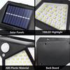 Multifunctional Solar Lamp Outdoor Garden Decoration Solar LED Light Waterproof Sunlight Powered Spotlight with Motion Sensor