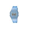 CASIO Custom Collection Quartz Movement Resin Strap Watch Men's Watches Blue Dial F-91WS-2(Watch5--)