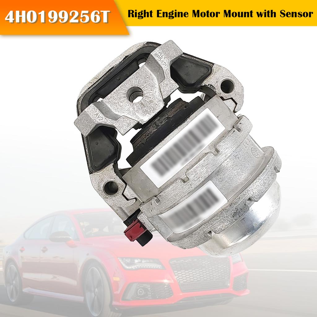Right Engine Motor Mount With Sensor 4H0199256T For S6 RS6 S7 RS7 4.0L