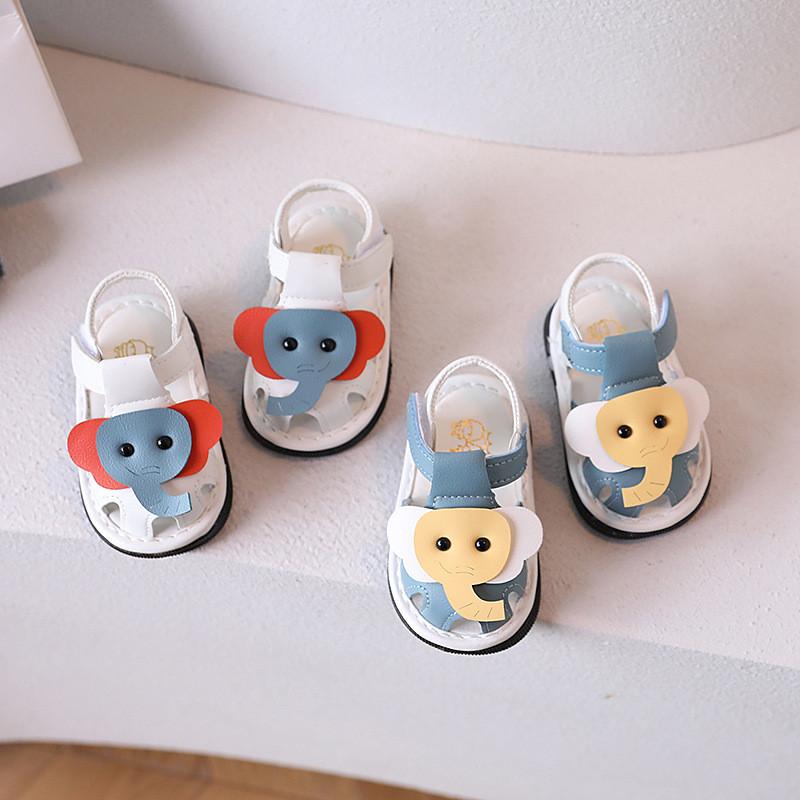 Baby Soft Sole Walking Shoes For Toddlers With Sound And Cartoon Design For Newborns