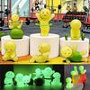 5 Styles Luminous Green Dolls Mysterious Box Figures Phone Accessory Doll Collection Birthday Christma Gift Bedroom Decoration