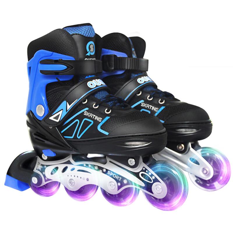 Norman Adjustable LED Roller Skates